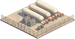 Hydrogen Tank Farm in Powerstate