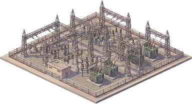 380/110 kV Substation in Powerstate