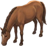 Horse, as drawn for the game.