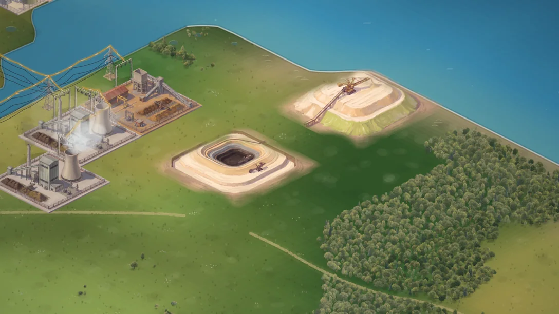 The pit widened to three by three tiles, the heap two thirds built with its front slope sown.